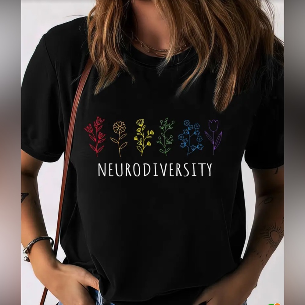 Neurodiversity tee shirt